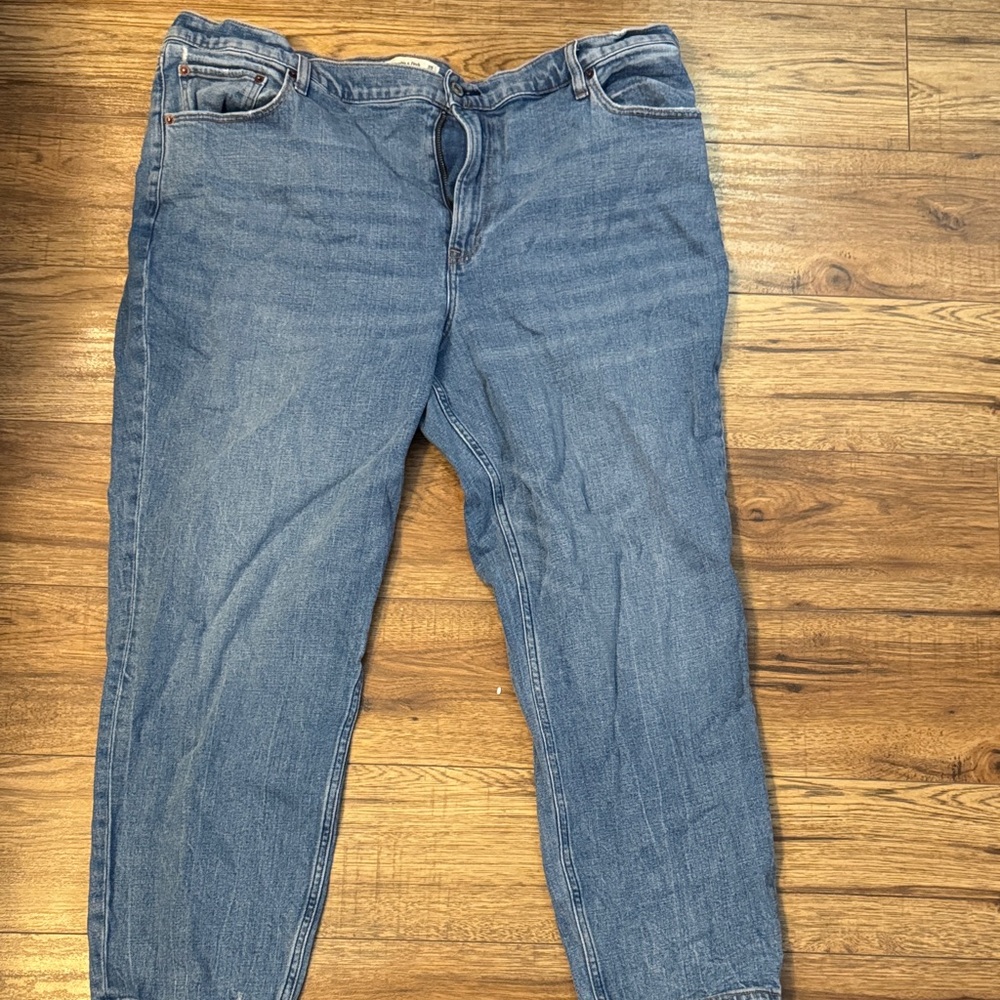 Abercrombie & Fitch Light Blue High Rise Jeans